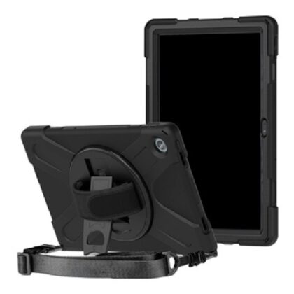 Funda Brobotix uso rudo para Tableta Lenovo M10 Plus 10 compatible con TB125F / 128 6001950 color Negro