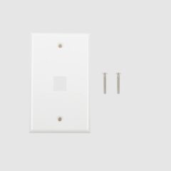 Placa de Pared Linkedpro by Epcom de 1 puerto Keystone Color Blanco