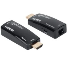 Extensor de video Manhattan HDMI CAT5/6 hasta 60m dise?o compacto