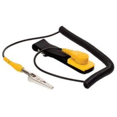 Pulsera Manhattan antiestatica negro/amarillo
