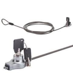 CANDADO PARA LAPTOP MANHATTAN LLAVE 2M NEGRO WEDGE N17