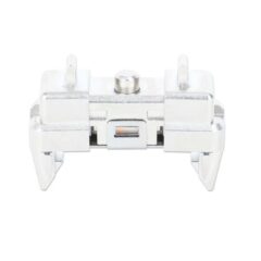 Clip montaje Manhattan para panel de parcheo plateado 19 pulgadas 12 piezas 32.5x27x15mm