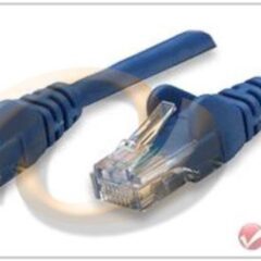 Cable Patch Intellinet CAT 5e 45cm Azul