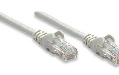 Cable Patch Intellinet CAT 5e 1m Gris