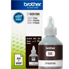 TINTA BROTHER BT6001BK NEGRO BOTE INKBENEFIT TANK T300/T500/T700/T800 RENDIMIENTO ULTRA (6 000 PAGINAS )