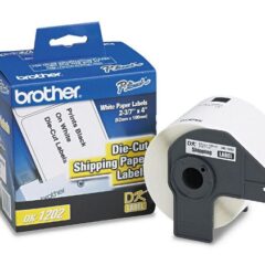 Etiqueta Brother Blanca Precortada DK1202 300 62mm x 100mm QL-810 QL-800