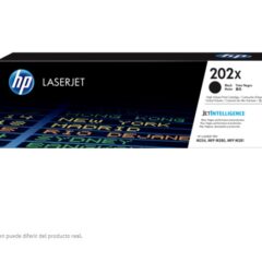 TONER HP 202X CF500X NEGRO LASERJET PRO M254dw/M281fdw ALTO RENDIMIENTO ( 3 200 PAG )