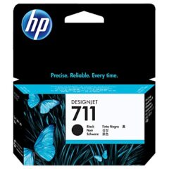TINTA HP LF 711 CZ129A NEGRO DESIGNJET T120 38ML