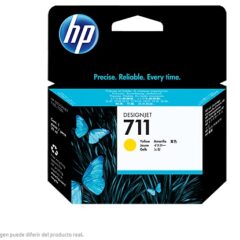 TINTA HP LF 711 CZ132A AMARILLO DESIGNJET T120 T520 29ML