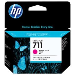 TINTA HP LF 711 CZ135A MAGENTA DESIGNJET T120/T520 29ML (3-PACK)