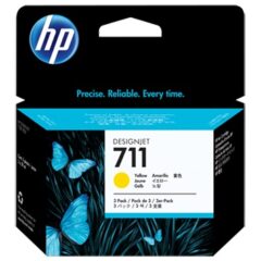TINTA HP LF 711 CZ136A AMARILLO DESIGNJET T120/T520 29ML (3-PACK)
