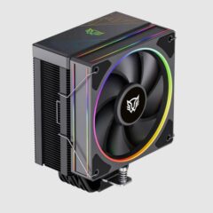 Enfriamiento de Aire Balam Rush Heliux Pro HEX60 Negro 240W ARGB 600-2200 RPM 6 pipas compatible con Intel y AMD