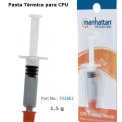 Pasta Termica Manhattan para Procesadores en jerigna 1.5g