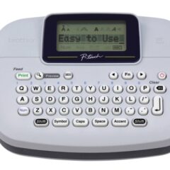 Rotulador Brother PT-M95 Portatil P-Touch Pantalla LCD Utiliza cintas No laminadas serie M 9mm 12 mm 7.5mm / seg