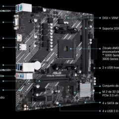 Tarjeta madre Asus Prime A520M-K socket AM4 2xDDR4 HDMI VGA Micro ATX