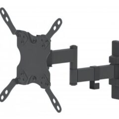 Soporte Manhattan para TV 13 a 42 pulgadas 20KG en pared articulado doble brazo pantallas planas