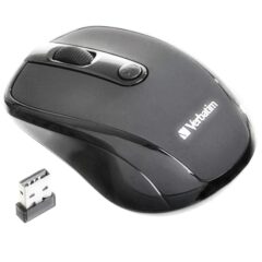 Mouse Verbatim inal?mbrico ?ptico Bravo USB Negro