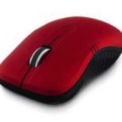 Mouse Verbatim inalambrico commuter modelo VB99767 color Rojo mate