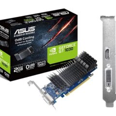 TJ VIDEO PCI EXPRESS 2GB ASUS GTGT1030-2G-CSM NVIDIA GEFORCE PCIE3 GDDR5 DVI-D/HDMI GT1030-2G-CSM