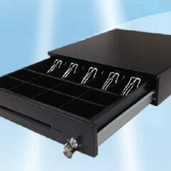 CAJON DE DINERO EC LINE 5 BILLETES 7- 8MONEDAS AJUSTABLE CABLE RJ11 - VOLTAJE REQUERIDO 24V EC-CD-200M