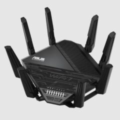Router Asus RT-BE96U Wifi 7 doble banda 8xAntenas 320MHz 4096-QAM 1xWAN 10G 4xLAN compatible con AiMesh