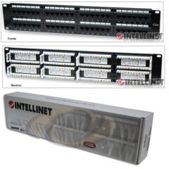 PANEL DE PARCHEO INTELLINET CAT 5E 48 PTOS 2U