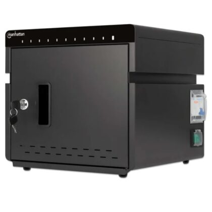 Gabinete Intellinet de carga 10 dispositivos USB C 10.8 pulgadas 180W con carga rapida con llave