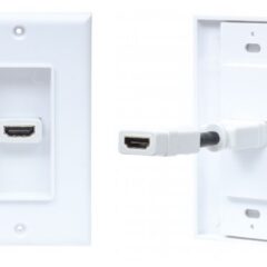 Placa de Pared Intellinet Jack HDMI Blanco Faceplate con 1 Puerto