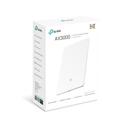 Extensor de rango inal?mbrico TP-Link Archer Air E5 Wi-Fi 6 AX3000 Smart Roaming compatible mesh ultra delgado diferentes tipos montaje pared