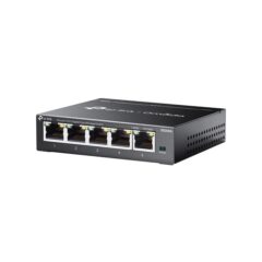 Switch Easy Managed TP-Link Omada ES205G met?lico escritorio/ montaje pared 5 puertos gigabit AUTO Negotiation/AUTO MDI/MDIX