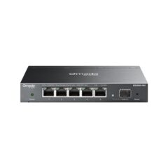 Switch Easy Managed TP-Link Omada ES206X-M2 met?lico escritorio/ montaje pared 5x 2.5 Gbps RJ45 1x 10 Gbps SFP+ Auto-Negotiation/Auto MDI/MDIX