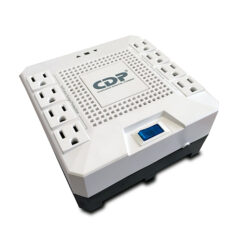 Regulador CDP R-AVR1808 1800VA/1000W 8 NEMA 5-15R (4 + 4 con AVR) protecci?n fax m?dem y DSL indicadores LED