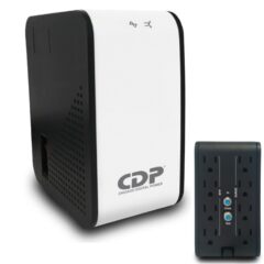 Regulador CDP R2C-AVR1008 1000VA/500W 8 NEMA 5-15R (4 con AVR) indicadores LED corriente m?xima 6 Amp.