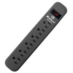 Supresor de picos Multicontacto Koblenz SS-420-C protecci?n 420 Joules 6 NEMA 5-15R aterrizados switch On/Off iluminado