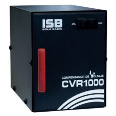 Regulador Sola Basic CVR-1000 de 1000 VA/ 500W 1/2 HP 1 contacto NEMA 5-15R linea blanca fusible proteccion 10A
