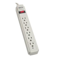 Supresor de picos TrippLite TLP604 Protect It! 6 contactos NEMA 5-15R 790 joules 15A cable 1.22m
