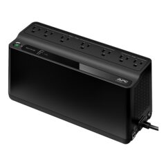 UPS APC BE600M1-LM 600VA/ 330W 7 contactos NEMA 5-15R (5 c/protecci?n bater?a) 120V 1 puerto de carga USB