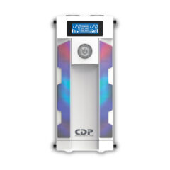 UPS CDP Gaming GSMART1516 1500VA/900W LCD luces RGB 16 NEMA 5-15R (8 c/protecci?n bater?a) 2x USB-C y 8x USB-A carga total 2.4A