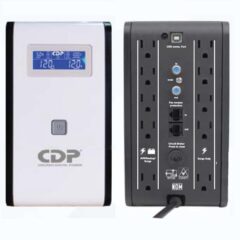 UPS inteligente CDP R-SMART1010 1000VA/500W LCD 10 NEMA 5-15R (5 con protecci?n bater?a) m?dem DSL (RJ11/RJ45)