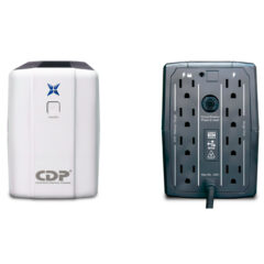 UPS interactivo CDP R-UPR1008 1000VA/ 500W 120V 8 NEMA 5-15R (4 c/protecci?n bater?a) breaker termomagn?tico