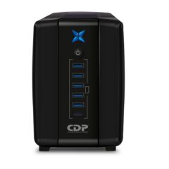 UPS interactivo CDP R-UPR508 500VA/ 250W 120V 8 NEMA 5-15R (4 c/protecci?n bater?a) breaker termomagn?tico