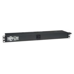 PDU b?sico TrippLite PDU1215 monof?sico 1.8kW 120V rack 1U con 13 NEMA 5-15R (1 frontal y 12 traseros)