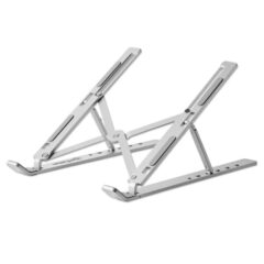 Soporte Manhattan para Laptop o tableta con elevacion ajustable Premium Aluminio